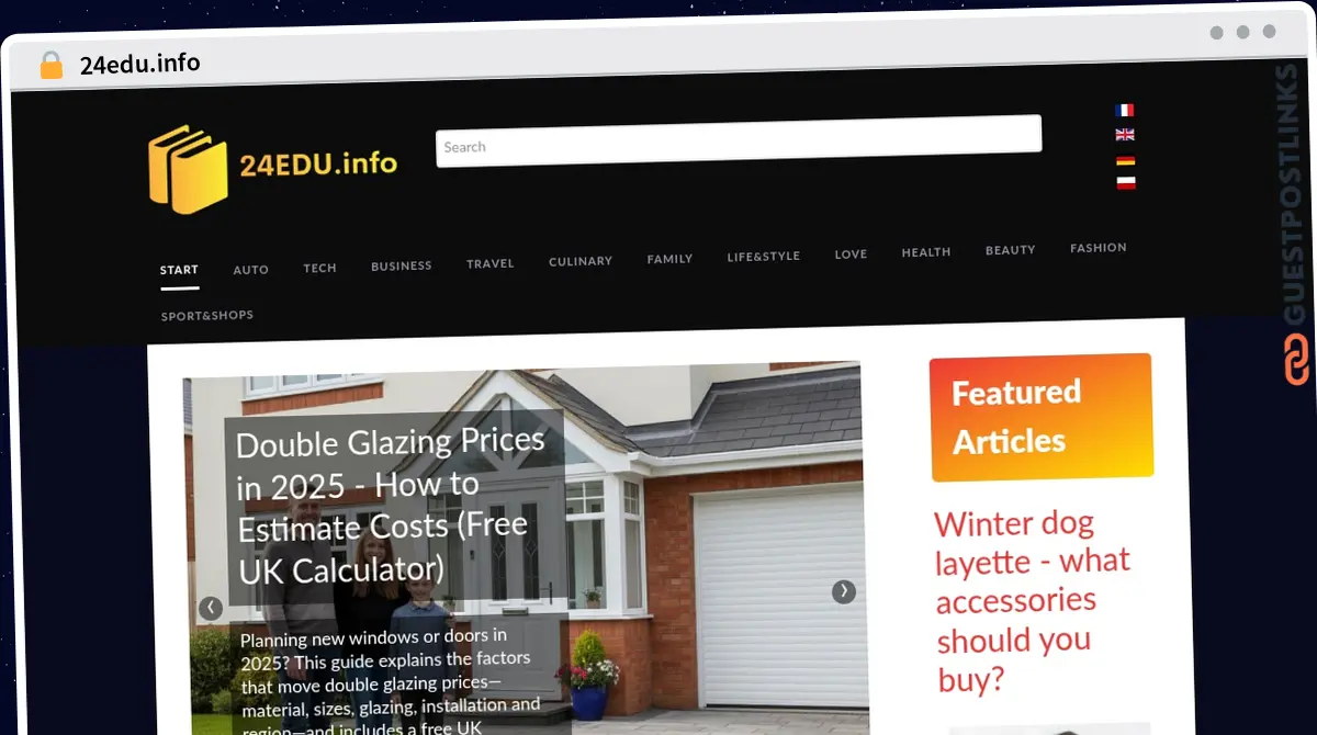 Publish Guest Post on 24edu.info