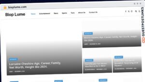 Publish Guest Post on bioplume.com