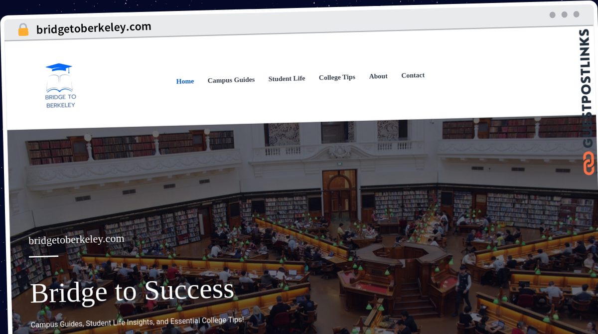 Publish Guest Post on bridgetoberkeley.com