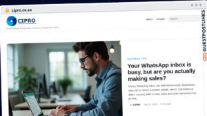 Publish Guest Post on cipro.co.za