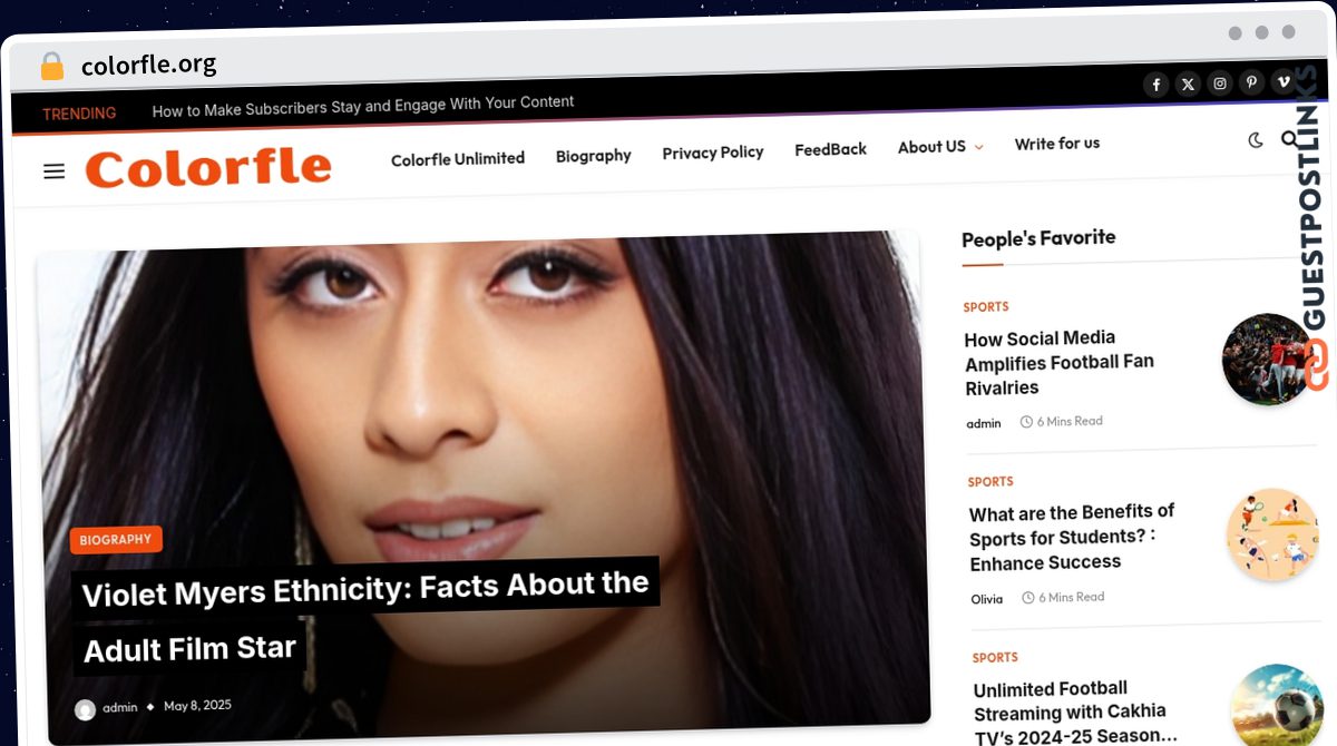 Publish Guest Post on colorfle.org