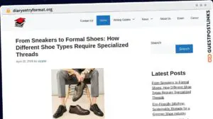 Publish Guest Post on diaryentryformat.org