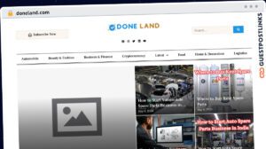 Publish Guest Post on doneland.com