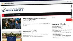 Publish Guest Post on driveout.co.za