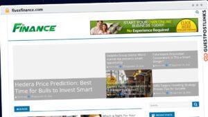 Publish Guest Post on fivexfinance.com