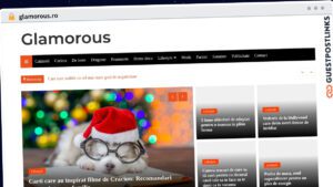 Publish Guest Post on glamorous.ro