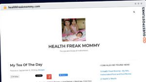 Publish Guest Post on healthfreakmommy.com