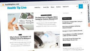 Publish Guest Post on healthtiplive.com