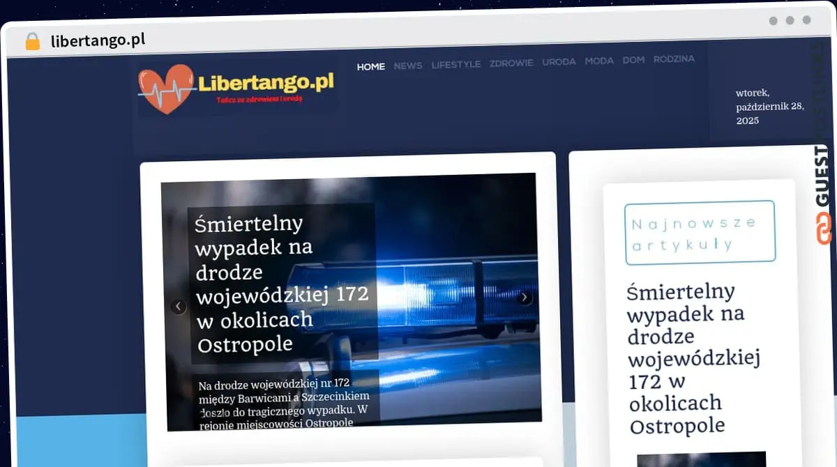 Publish Guest Post on libertango.pl