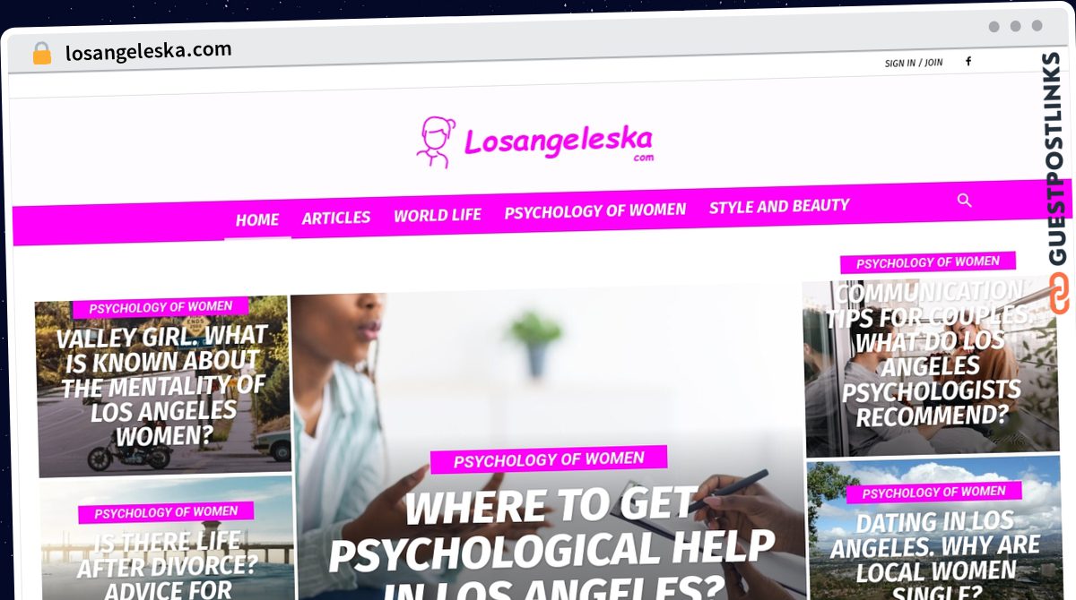 Publish Guest Post on losangeleska.com