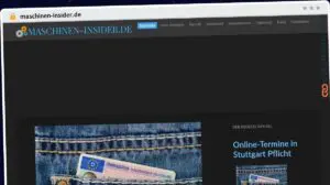 Publish Guest Post on maschinen-insider.de