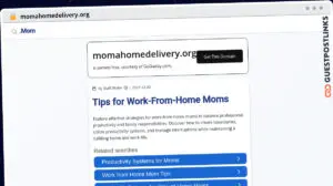 Publish Guest Post on momahomedelivery.org