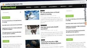 Publish Guest Post on motherlandgroups.org