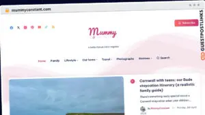 Publish Guest Post on mummyconstant.com