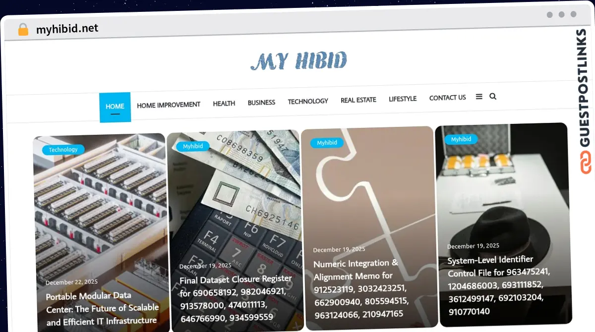 Publish Guest Post on myhibid.net