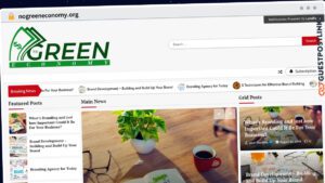 Publish Guest Post on nogreeneconomy.org