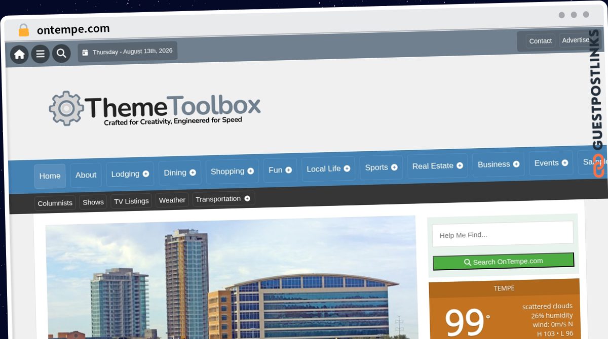 Publish Guest Post on ontempe.com