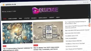 Publish Guest Post on quickie.co.za