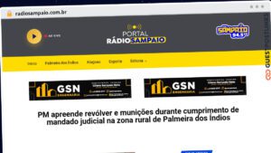 Publish Guest Post on radiosampaio.com.br