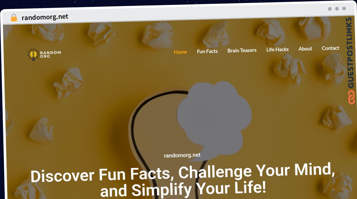Publish Guest Post on randomorg.net
