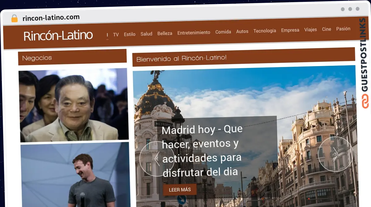 Publish Guest Post on rincon-latino.com