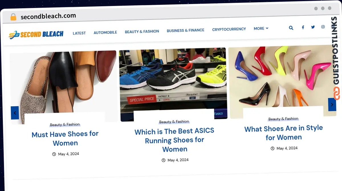 Publish Guest Post on secondbleach.com