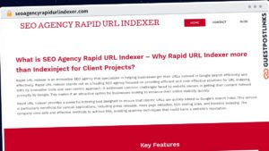 Publish Guest Post on seoagencyrapidurlindexer.com