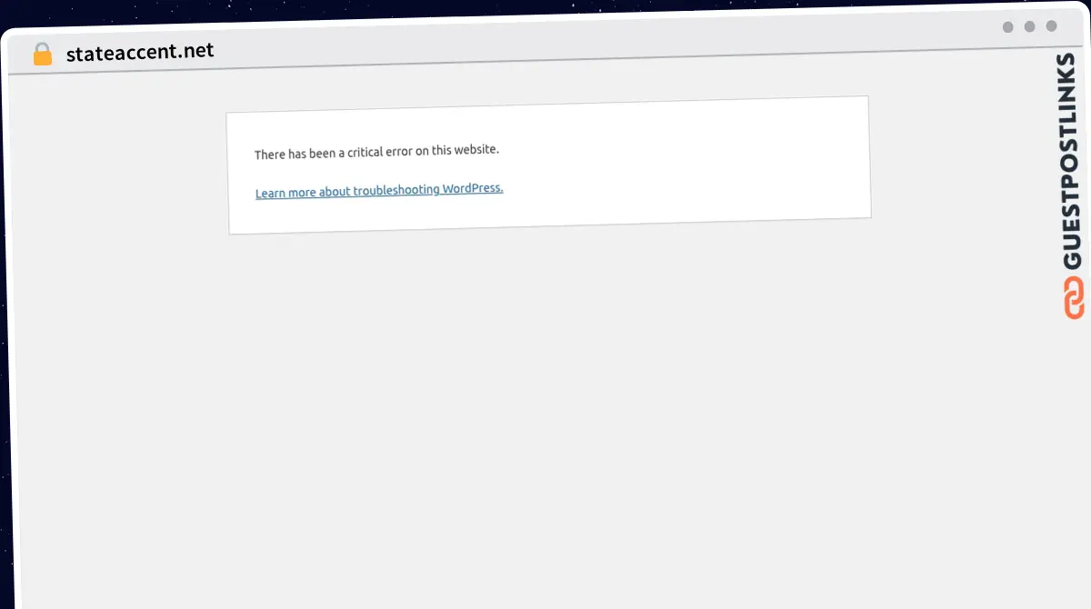 Publish Guest Post on stateaccent.net