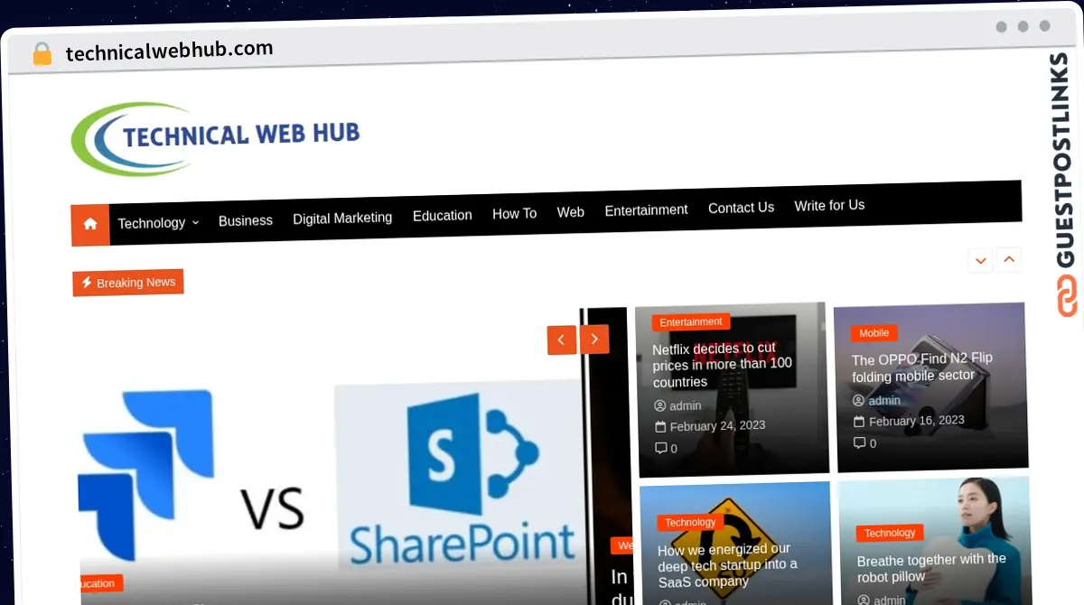 Publish Guest Post on technicalwebhub.com