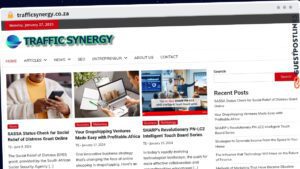 Publish Guest Post on trafficsynergy.co.za