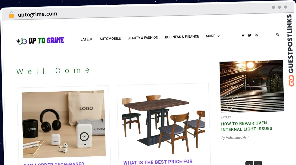 Publish Guest Post on uptogrime.com