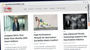 Publish Guest Post on westshorespeedway.org