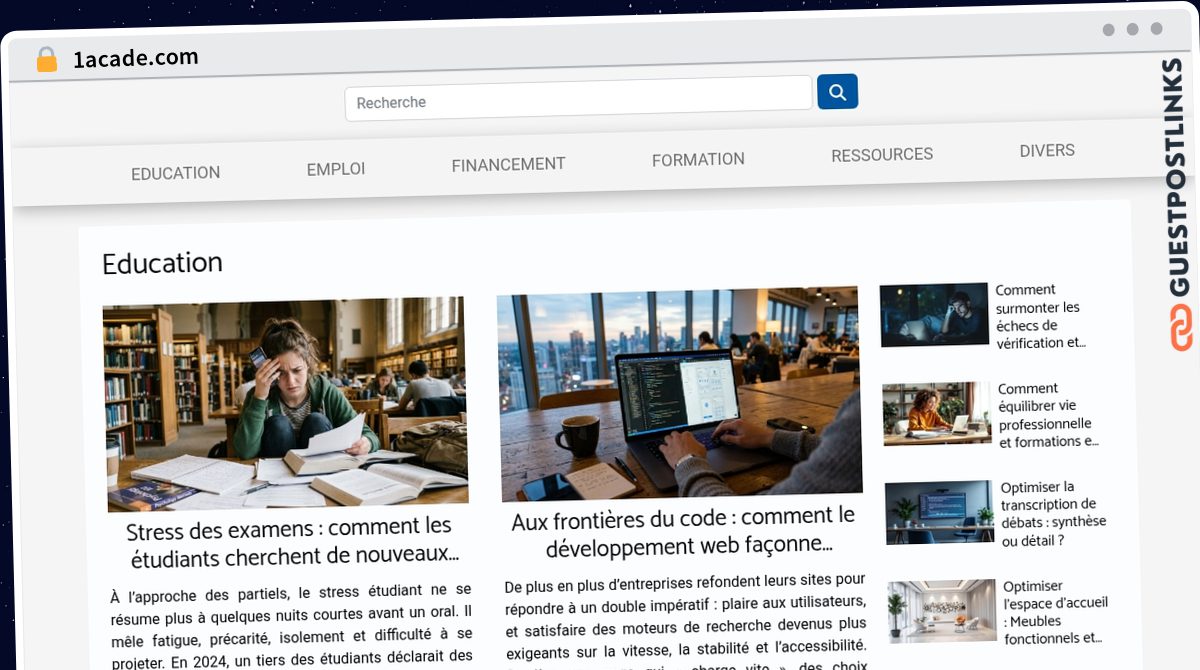 Publish Guest Post on 1acade.com