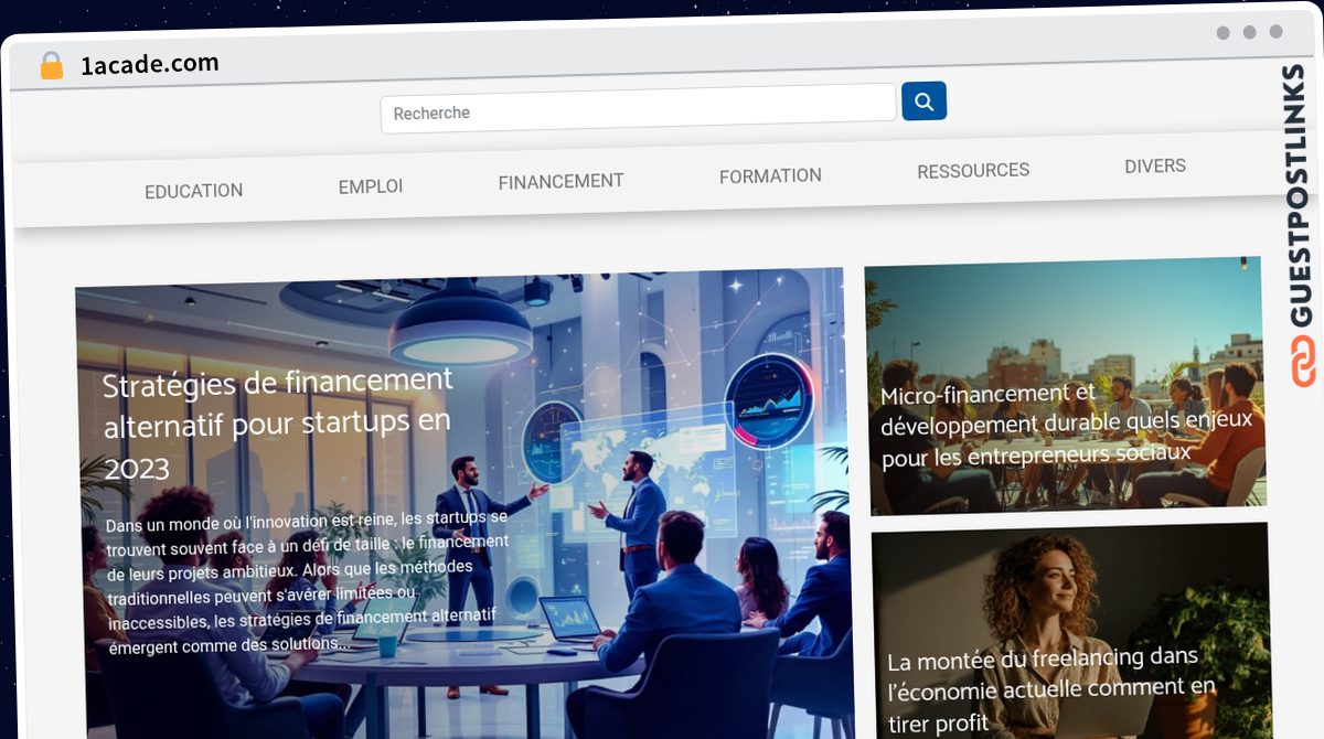 Publish Guest Post on 1acade.com