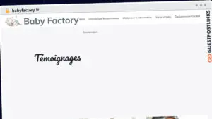 Publish Guest Post on babyfactory.fr