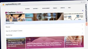Publish Guest Post on captionslibrary.com