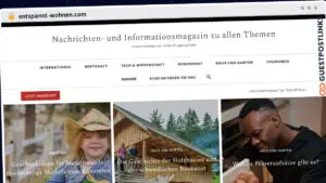 Publish Guest Post on entspannt-wohnen.com