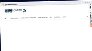Publish Guest Post on geldschritte.de