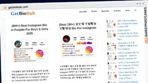Publish Guest Post on getbiohub.com