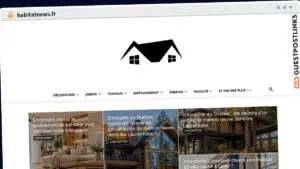 Publish Guest Post on habitatnews.fr