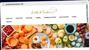 Publish Guest Post on latabledesandrine.com