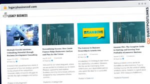 Publish Guest Post on legacybusinesssf.com