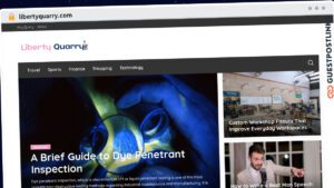 Publish Guest Post on libertyquarry.com