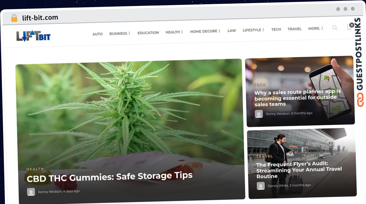 Publish Guest Post on lift-bit.com
