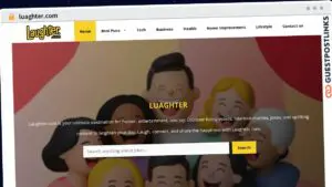 Publish Guest Post on luaghter.com