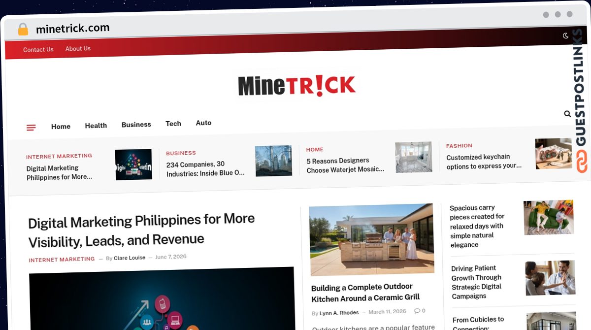 Publish Guest Post on minetrick.com