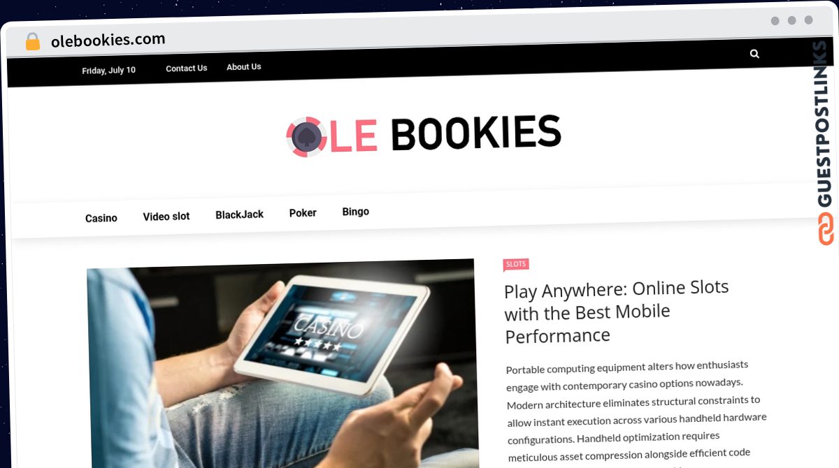 Publish Guest Post on olebookies.com