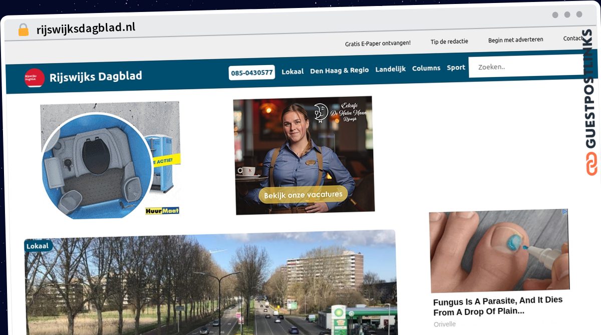 Publish Guest Post on rijswijksdagblad.nl