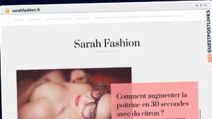 Publish Guest Post on sarahfashion.fr