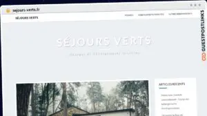 Publish Guest Post on sejours-verts.fr
